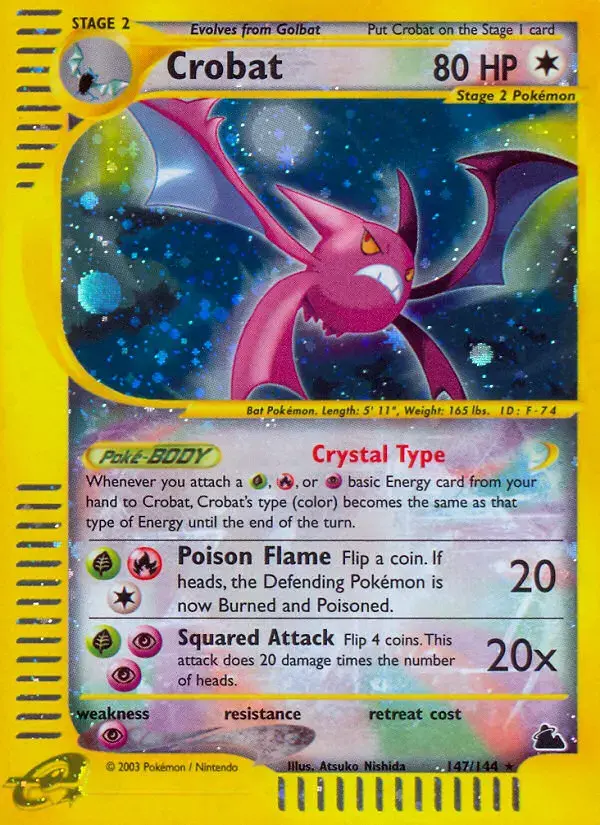 Carte Pokémon Nostenfer #147 — Skyridge