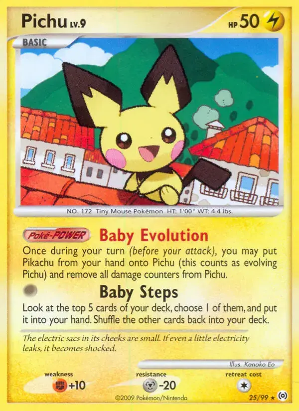 Carte Pokémon Pichu #25 — Arceus