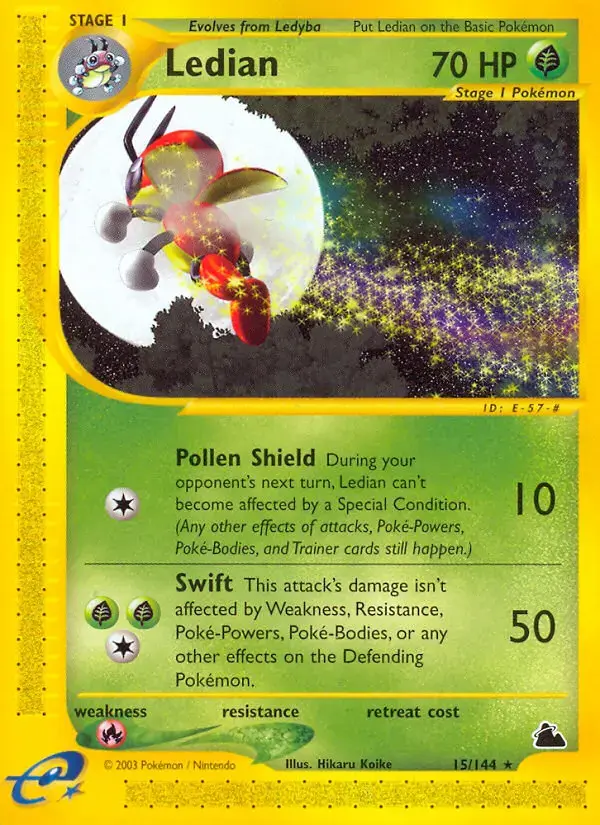 Carte Pokémon Coxyclaque #15 — Skyridge