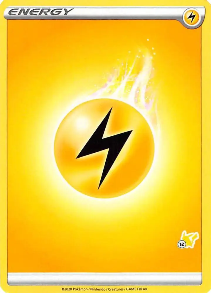 Lightning Energy #Pikachu 12 — Battle Academy 2022