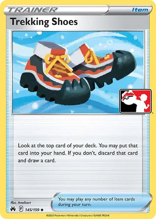 Trekking Shoes #145/159 S3 — Play! Pokémon Prize Pack Series