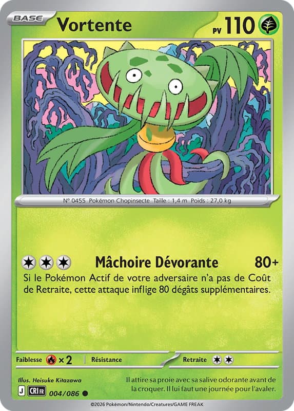 Carte Pokémon Vortente #004 — Chaos Ascendant
