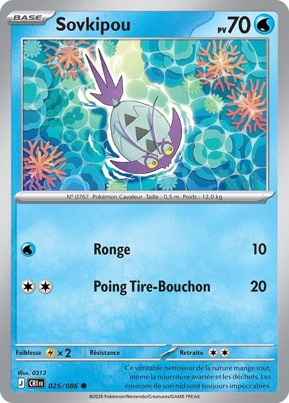 Carte Pokémon Sovkipou #025 — Chaos Ascendant
