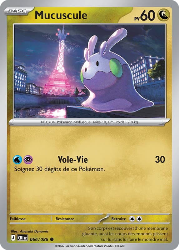 Carte Pokémon Mucuscule #066 — Chaos Ascendant