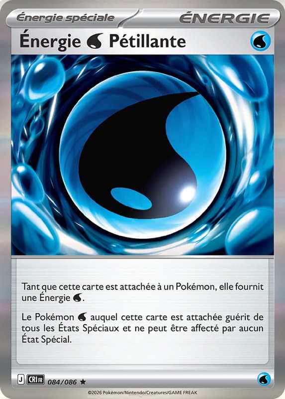 Carte Pokémon Énergie Pétillante #084 — Chaos Ascendant