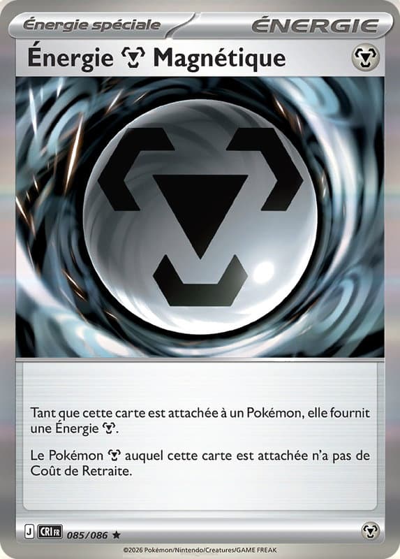 Carte Pokémon Énergie Magnétique #085 — Chaos Ascendant