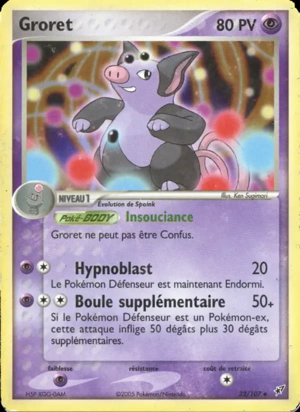 Carte Pokémon Groret #32 — Deoxys