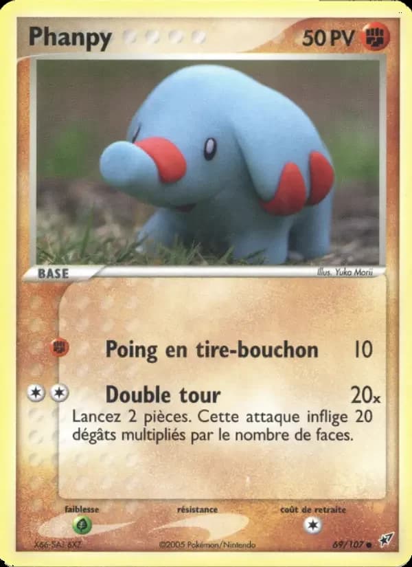 Carte Pokémon Phanpy #69 — Deoxys
