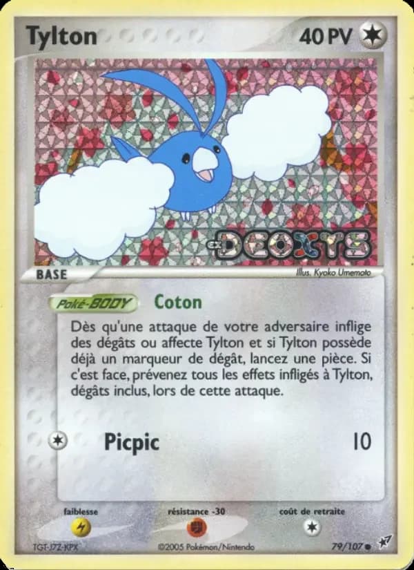 Carte Pokémon Tylton #79 — Deoxys