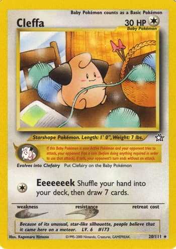 Carte Pokémon ピィ #20 — 金、銀、新世界へ...