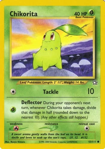 Carte Pokémon チコリータ #53 — 金、銀、新世界へ...