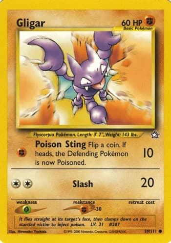 Carte Pokémon グライガー #59 — 金、銀、新世界へ...