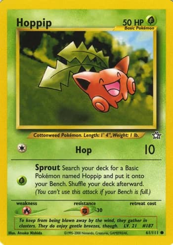 Carte Pokémon ハネッコ #61 — 金、銀、新世界へ...