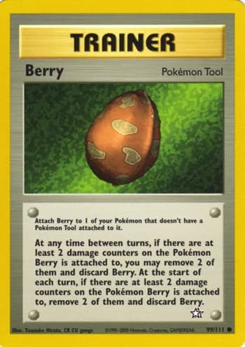 Carte Pokémon きのみ #99 — 金、銀、新世界へ...