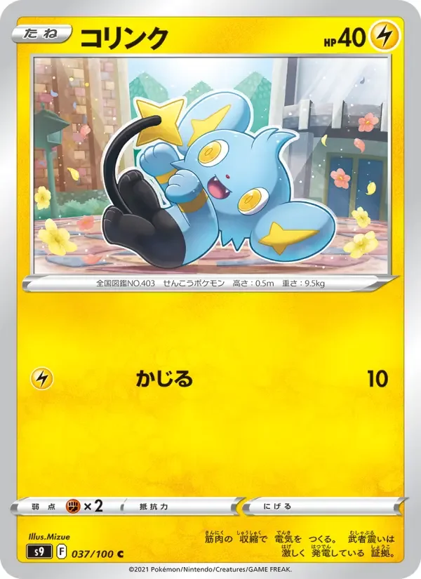 Carte Pokémon コリンク #037 — Star Birth