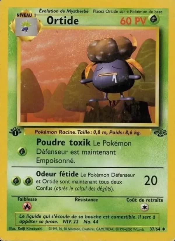 Carte Pokémon Ortide #37 — Jungle