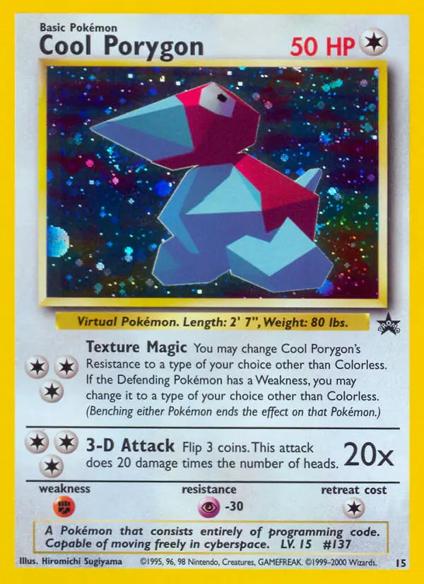 Cool Porygon #15 — Wizards Black Star Promos
