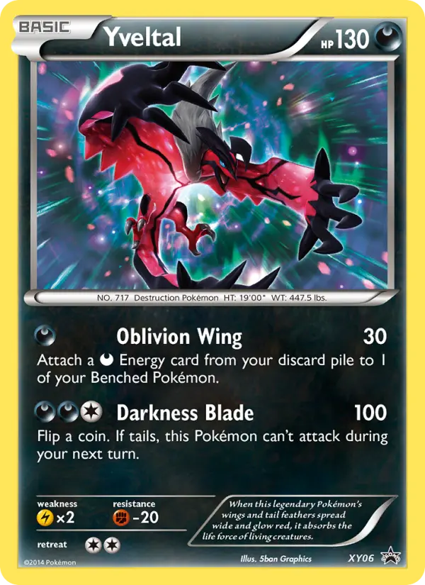Yveltal #XY06 — XY Promos