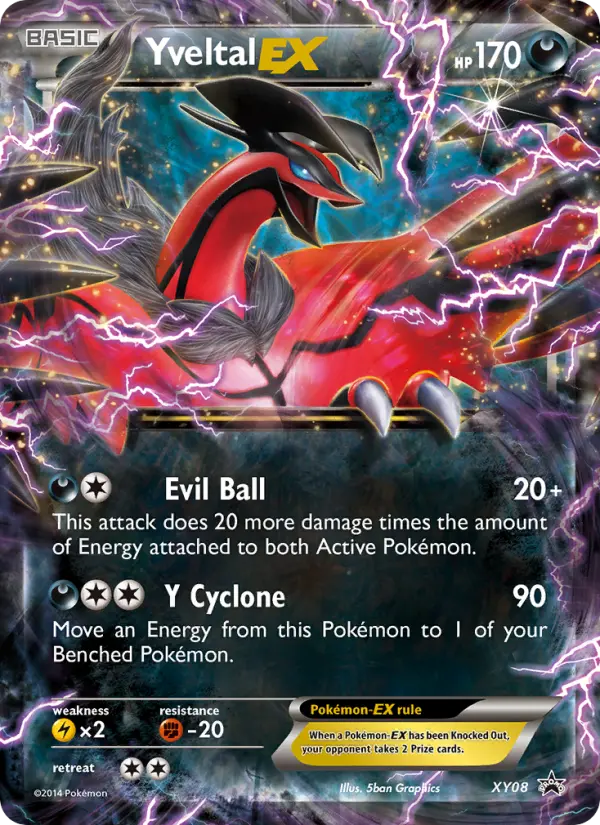 Yveltal EX #XY08 — XY Promos