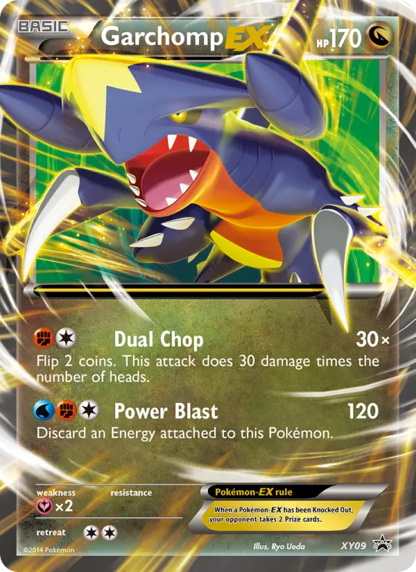 Garchomp EX #XY09 — XY Promos