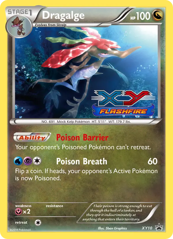 Dragalge #XY10 — XY Promos