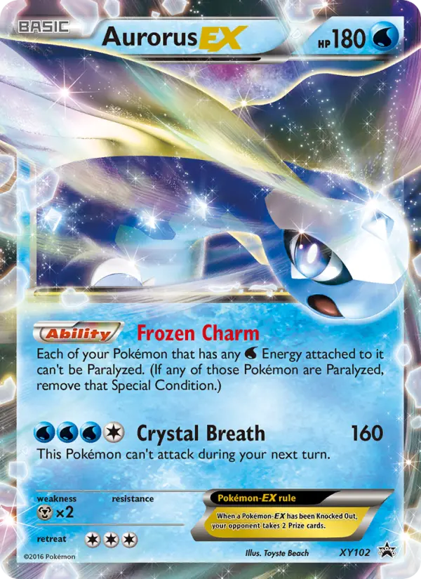 Aurorus EX #XY102 — XY Promos