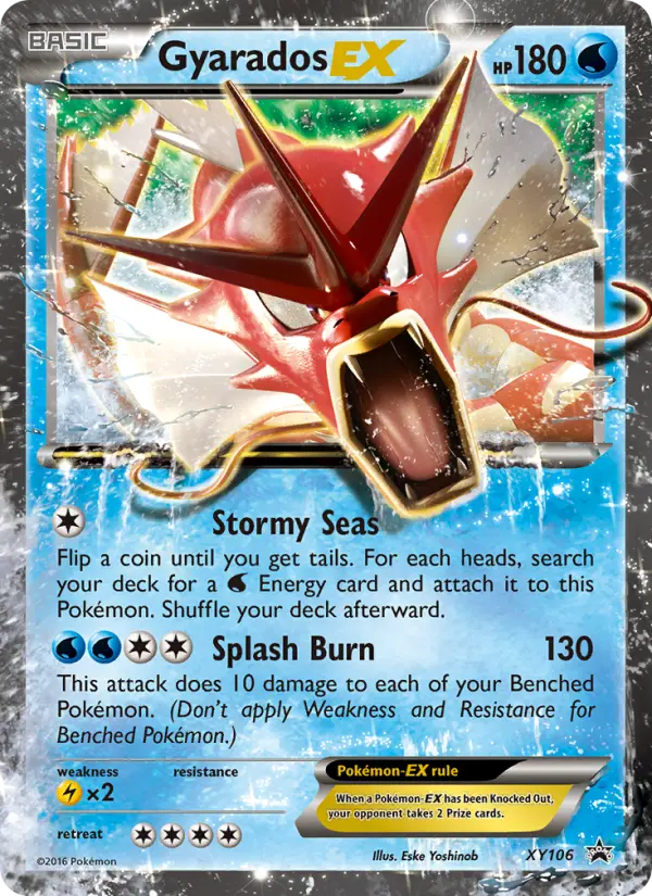 Gyarados EX #XY106 — XY Promos