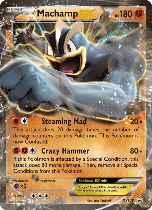 Machamp EX #XY108 — XY Promos