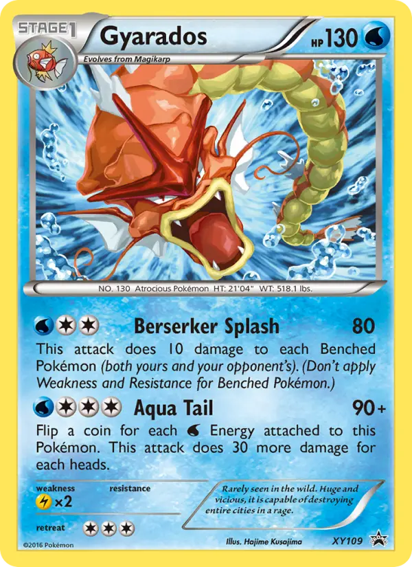 Gyarados #XY109 — XY Promos