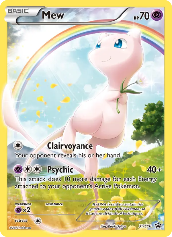 Mew #XY110 — XY Promos