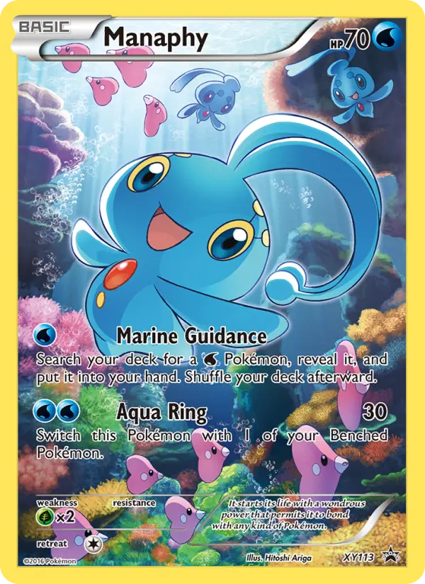 Manaphy #XY113 — XY Promos