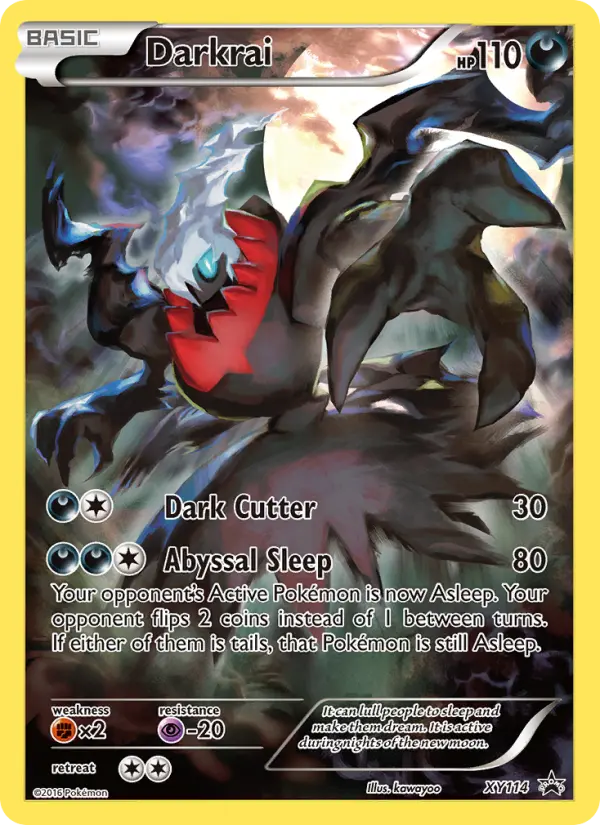 Darkrai #XY114 — XY Promos