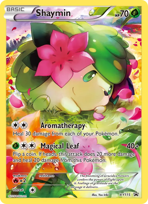 Shaymin #XY115 — XY Promos