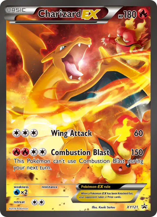 Charizard EX #XY121 — XY Promos