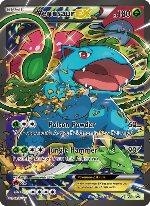 Venusaur EX #XY123 — XY Promos