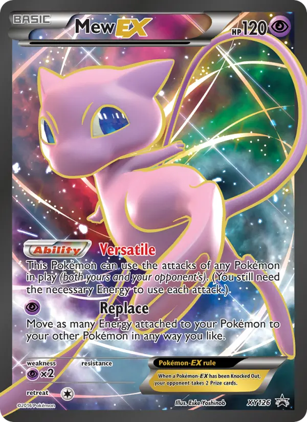 Mew EX #XY126 — XY Promos