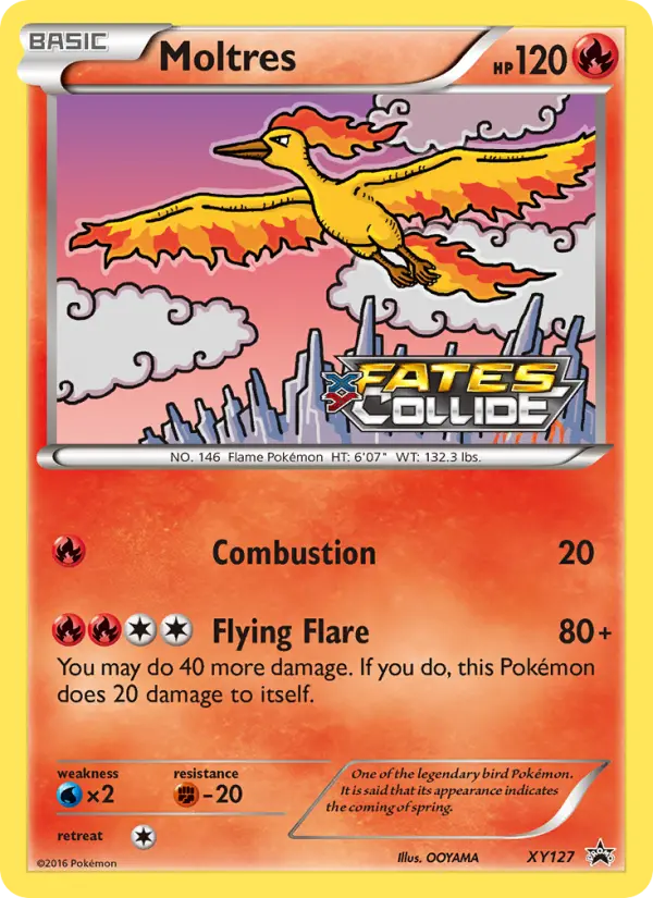 Moltres #XY127 — XY Promos
