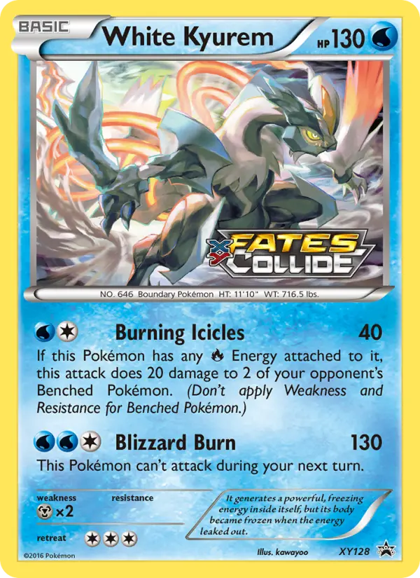 White Kyurem #XY128 — XY Promos