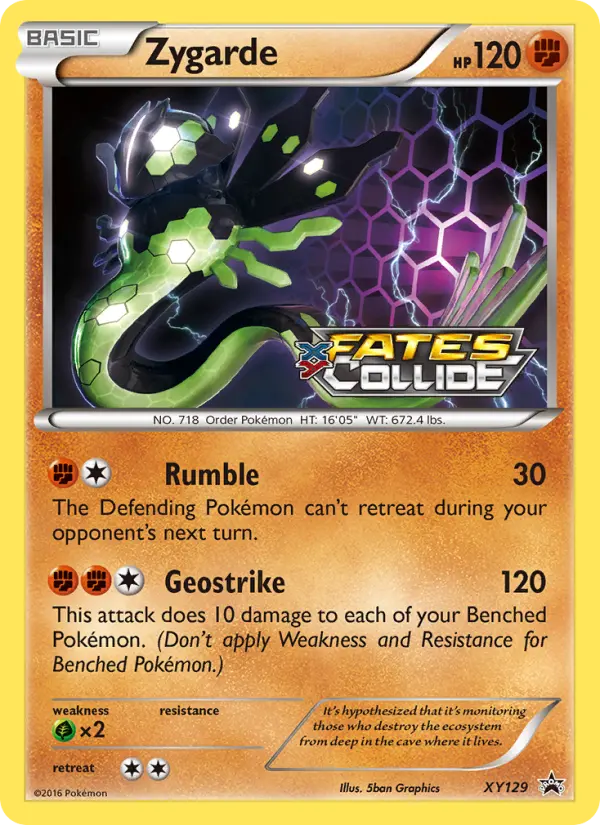 Zygarde #XY129 — XY Promos