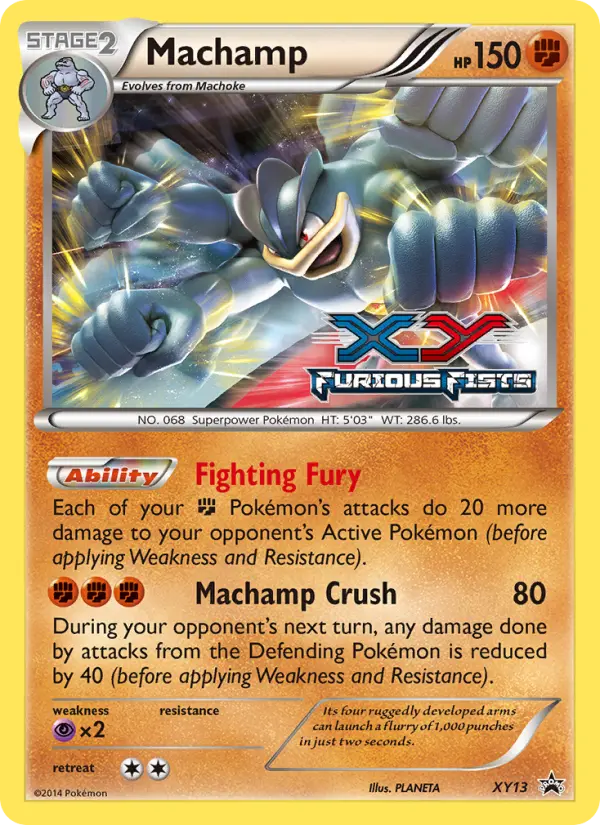 Machamp #XY13 — XY Promos