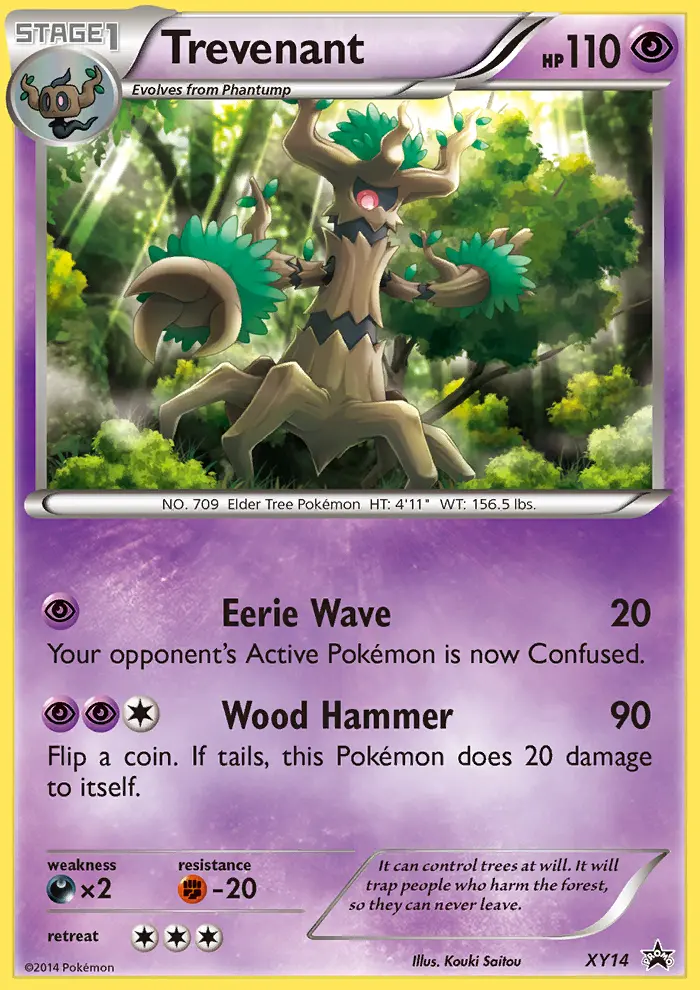 Trevenant #XY14 — XY Promos