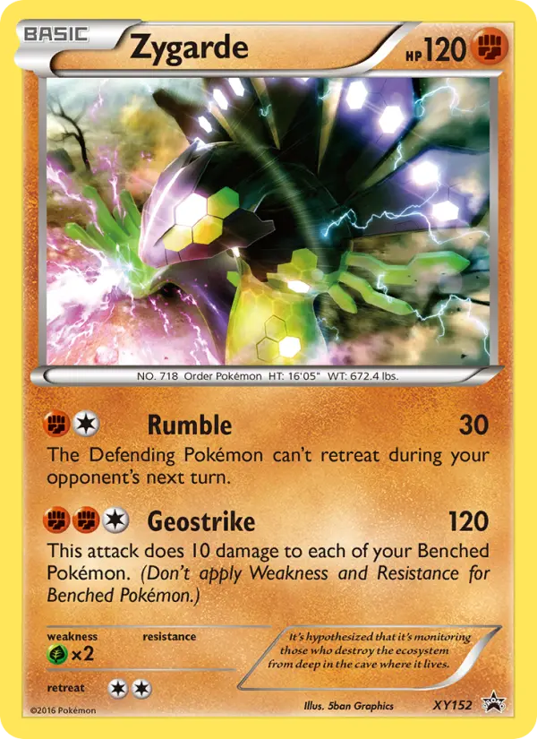 Zygarde #XY152 — XY Promos