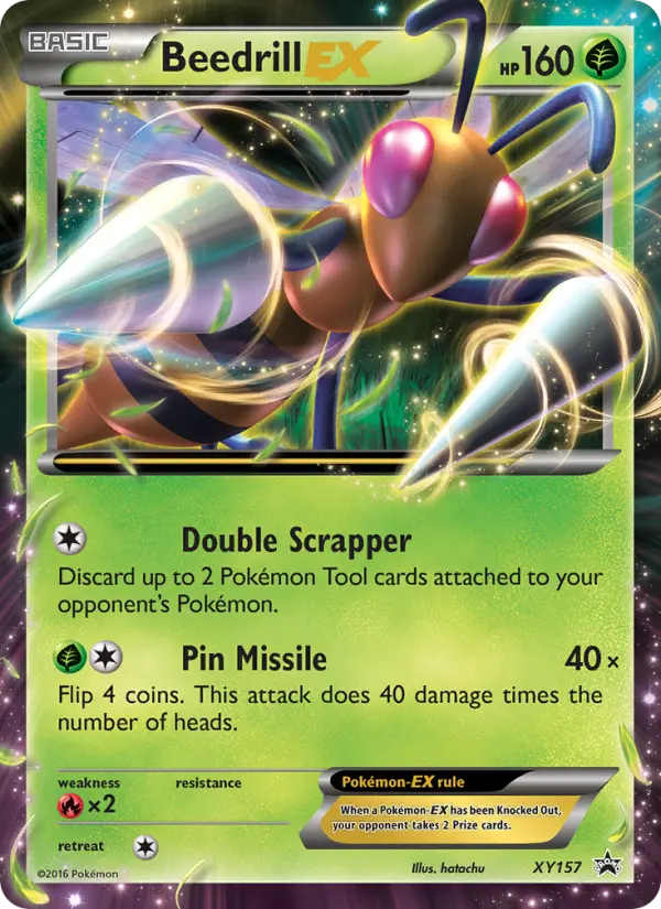 Beedrill EX #XY157 — XY Promos