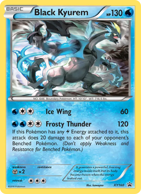 Black Kyurem #XY160 — XY Promos