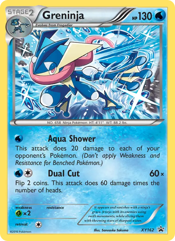 Greninja #XY162 — XY Promos
