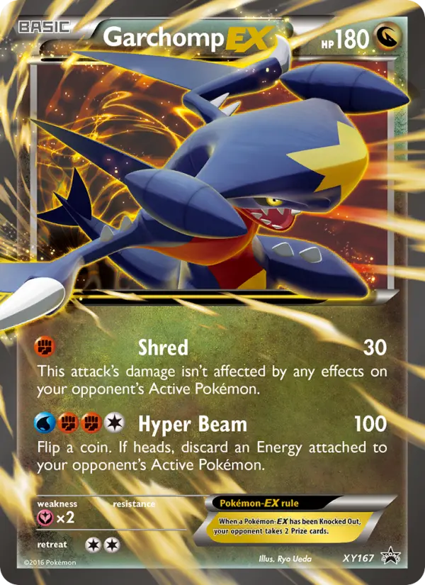 Garchomp-EX #XY167 — XY Promos