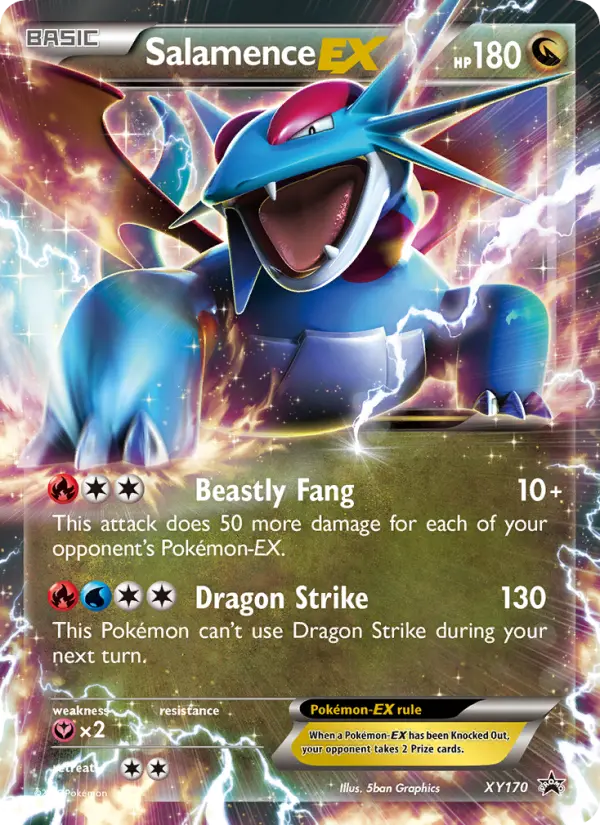 Salamence EX #XY170 — XY Promos