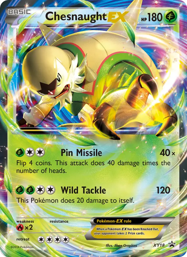 Chesnaught EX #XY18 — XY Promos