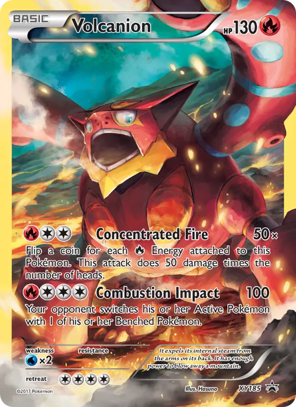 Volcanion #XY185 — XY Promos