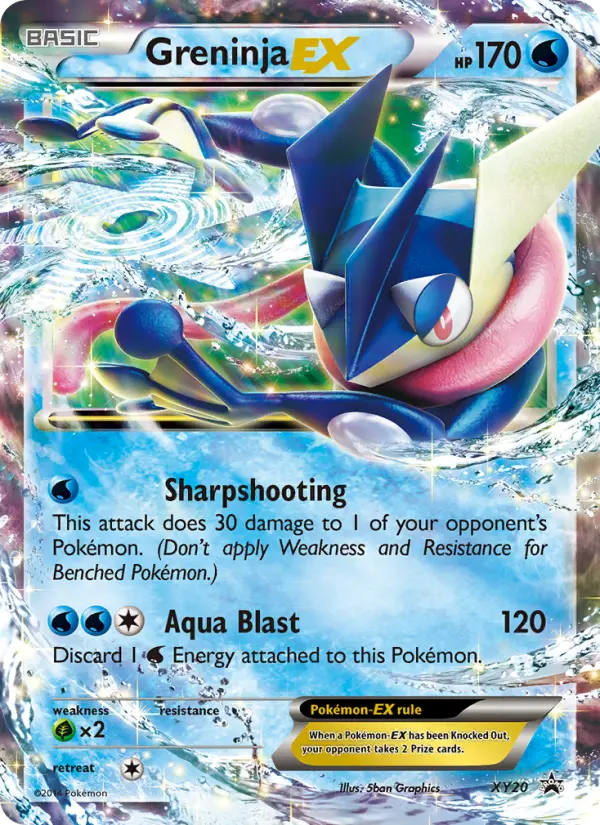 Greninja EX #XY20 — XY Promos